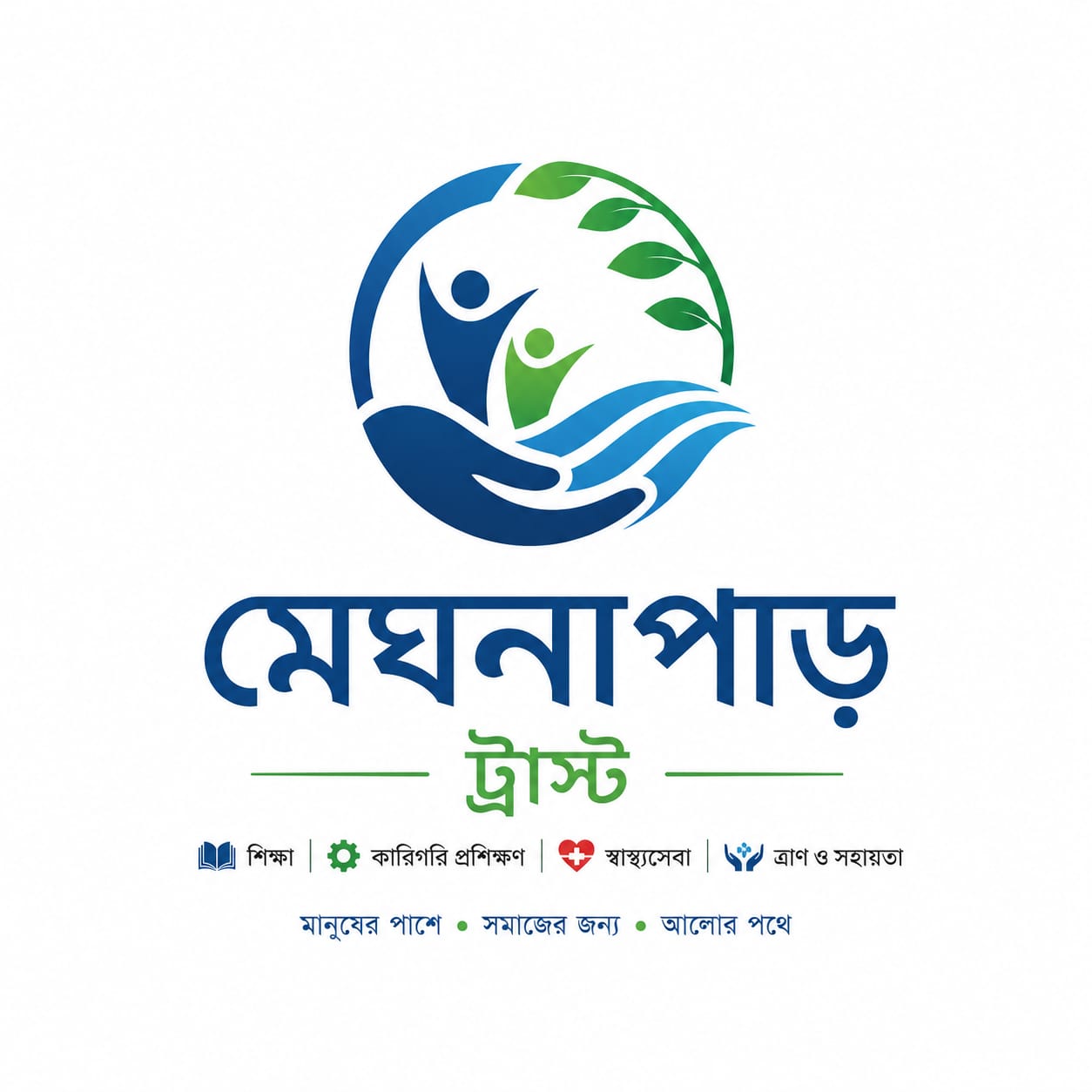 মেঘনাপাড় ট্রাষ্ট লোগো